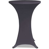 vidaXL Rastezljivi Stolnjak 2 kom 60 cm Antracit boja | shoptok.hr