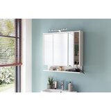 Stylife Omara Z Ogledalom Flag, Bela, Osvetlitev | Shoptok.si