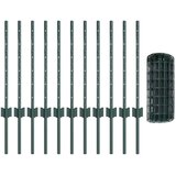 Rolna ograde za vrt Set od 2 Zelena Čelik 25 x 0.6 m Izdržljivo | shoptok.hr