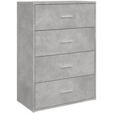  Komoda 2 kom siva boja betona 60x31x84 cm konstruiranog drva | shoptok.hr