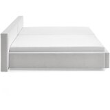 Meise Möbel Sivi tapecirani bračni krevet s prostorom za odlaganje s podnicom 200x240 cm Cube – | shoptok.hr