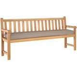  Jastučić za palete Sivo-smeđa 180 x 40 x 8 cm Oxford tkanina | shoptok.hr