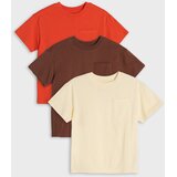 Sinsay Pamučne loose majice 3 kom | shoptok.hr