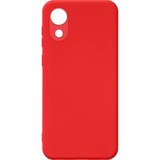 AVIZAR Poltrdi silikonski ovitek za Samsung Galaxy A03 Core z mehkim zakljuckom - rdec, (20717097) | Shoptok.si