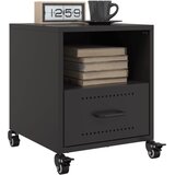  Noćni ormarići 2 kom crni 36 x 39 x 43,5 cm čelični | shoptok.hr