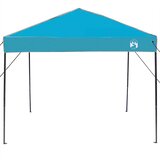 Šator s nadstrešnicom Plava 243 x 243 x 251 cm tkanina | shoptok.hr