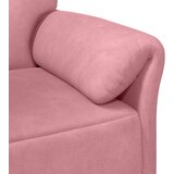 SOFA za 3 osobe Ružičasta 198 x 83 x 95 cm Baršun | shoptok.hr