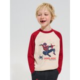 Sinsay Pamučne loose majice s dugim rukavima, paket od 2 kom Spider-Man | shoptok.hr