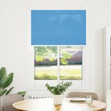  Plisirana zavjesa Plava 100x100 cm Širina tkanine 99,4 cm Poliester | Eponuda.com