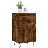  Komoda boja dimljenog hrasta 40 x 35 x 70 cm konstruirano drvo | shoptok.hr