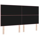  LED glava kreveta s LED trakama Ružičasta 180 cm Baršun | shoptok.hr