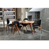 Woody Fashion trpezarijski sto i stolice Touch Wooden Anthracite Cene