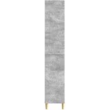  Set ormara 2 pcs Betonska siva Konstruirano drvo | Eponuda.com