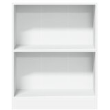  Polica za knjige bijela 60 x 24 x 76 cm od konstruiranog drva | shoptok.hr