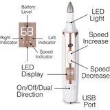 Rio Precision Pro Electric Nail File električna rašpa za nokte 1 kom | shoptok.hr