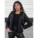 DStreet Kurtka damska zimowa NORDPUFF puchowa z kapturem czarna | Shoptok.si