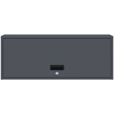  Ormar za zid u garaži Antracit 90 x 33 x 35 cm Čelik s prahom | shoptok.hr