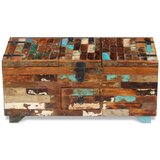  Stolić za kavu / škrinja masivno obnovljeno drvo 80x40x35 cm | shoptok.hr