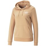 Puma Sportska sweater majica pijesak / bijela | shoptok.hr