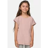 Urban Classics Kids Girls' organic t-shirt with extended shoulder dukrose