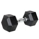 HAWK FITNESS Bučica Hex, 27.5kg, Crni Cene