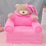  Foteljica za decu Sleeping Bear Pink | Eponuda.com