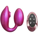 ove to Love LWonderlover - klitorisni vibrator za točko G (kovinsko roza)