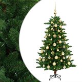  Artificial Christmas Tree with Bauble 120 cm 150 LED lampica | shoptok.hr