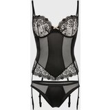 Casmir Ginger Corset Black Cene