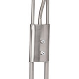 Brilliant led prigušiva podna lampa finn 2xLED/13W/230V matni hrom | Eponuda.com