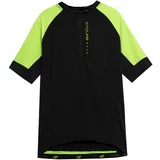 4f Tehnička sportska majica limeta / crna