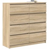  Komoda boja hrasta sonome 100x35x99 cm od konstruiranog drva | shoptok.hr