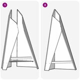  Kamin Smeđa 58 x 40 x 100 cm Čelik otporan na vremenske uvjete | shoptok.hr