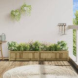  Vrtna sadilica 180 x 31 x 31 cm od impregnirane borovine | shoptok.hr