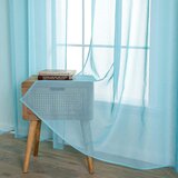 MIULEE polprosojne zavese z obročki – set 2, 140 × 145 cm | Shoptok.si