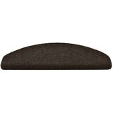  Prostirke za stepenice, samoljepljive, 15 kom, 65x21x4 cm, tamnosmeđe, poluokrugle, velike | shoptok.hr