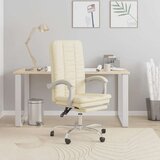  Pisarniški stol krem umetno usnje, (20669396) | Shoptok.si