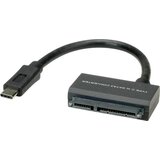 Value trdi diski/SSD adapter [1x moški konektor USB-C® - 1x kombiniran ženski konektor SATA\, 15 + 7 polov], (20416615) | Shoptok.si