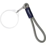 Wrist Cord White Mug Ring - Sandy Black