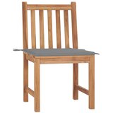 Maison Chic Vrtni stoli - Stol za vrt 2 kosa z blazinami trdna tikovina JS1445, (21878802) | Shoptok.si