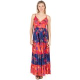 Isla Bonita By Sigris Dolge obleke Dolga Midi Obleka Rdeča Cene