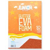 Junior jolly Glitter Foam, eva pena sa šljokicama, A4, 10K, odaberite nijansu Staro zlato