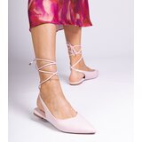 D/CEO marka niezdefiniowana Pink flat pumps made of eco-leather Terry | Eponuda.ba