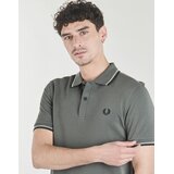 Fred Perry TWIN TIPPED SHIRT Zelena | shoptok.hr