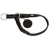 Hunter poludavilica za pse solid education s/m 35-40 cm, koža crna | shoptok.hr
