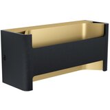 Eglo feloniche zidna/1, led, 10w, 1100lm, crno/zlatna | shoptok.hr