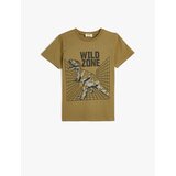 Koton Dinosaur T-Shirt Short Sleeve Crew Neck Cotton cene