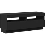 TV ormarić s LED svjetlima crni 100 x 35 x 40 cm | shoptok.hr