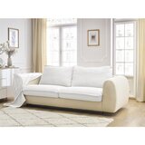 Bobochic Paris Bela sedežna garnitura za spanje/raztegljiva 236 cm Archimede – | Shoptok.si