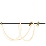 Zuma line 2200277L - led luster na sajli balbo LED/67,5W/230V 2700-6000K + daljinskim upravljačem | Eponuda.com